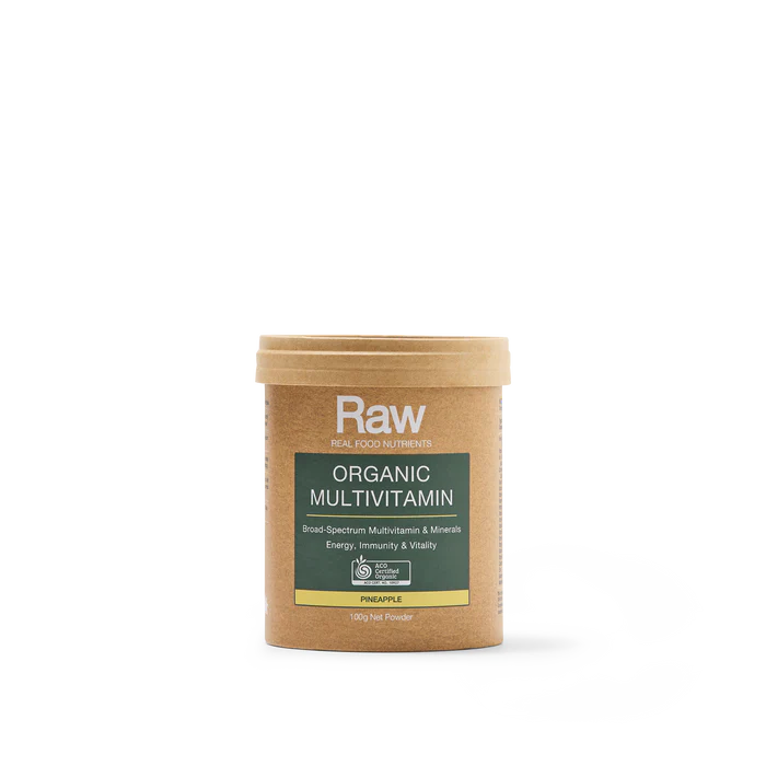 Amazonia Raw Organic Multivitamin Pineapple 100g