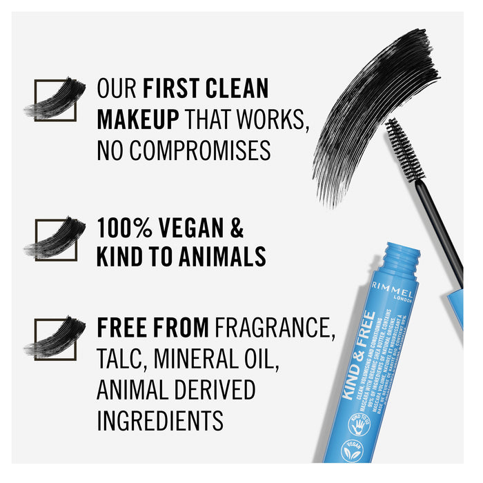 Rimmel Kind & Free Mascara Black 001