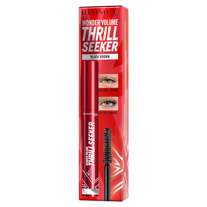 Rimmel Wonder'Volume Thrill Seeker Mascara Black Brown