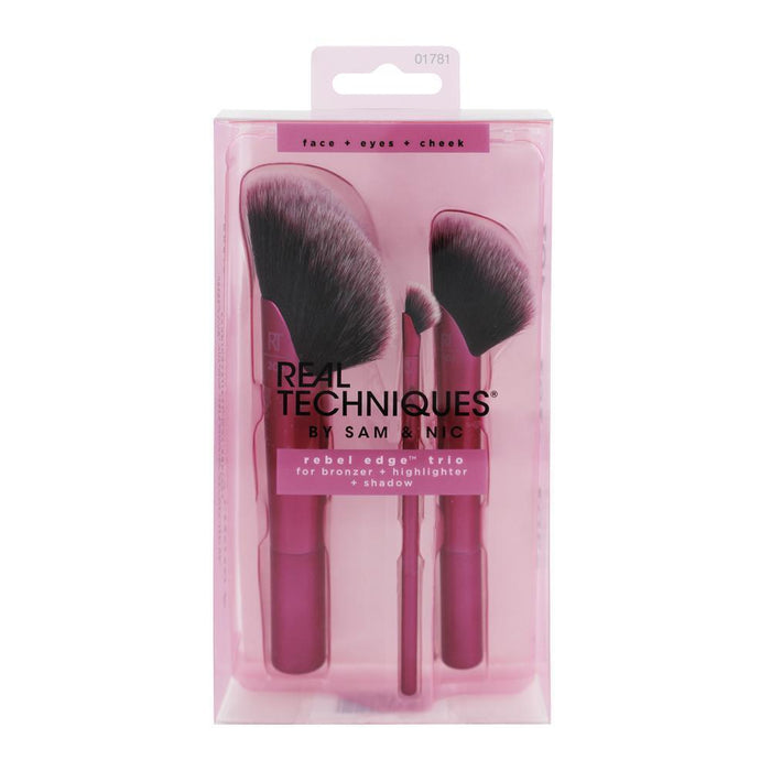 Real Techniques Rebel Edge Trio Brush Set