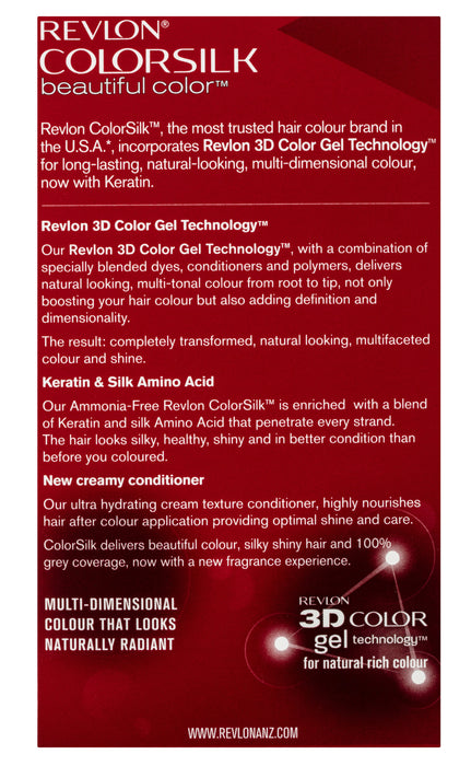 Revlon Colorsilk 32 Dark Mahogany Brown.