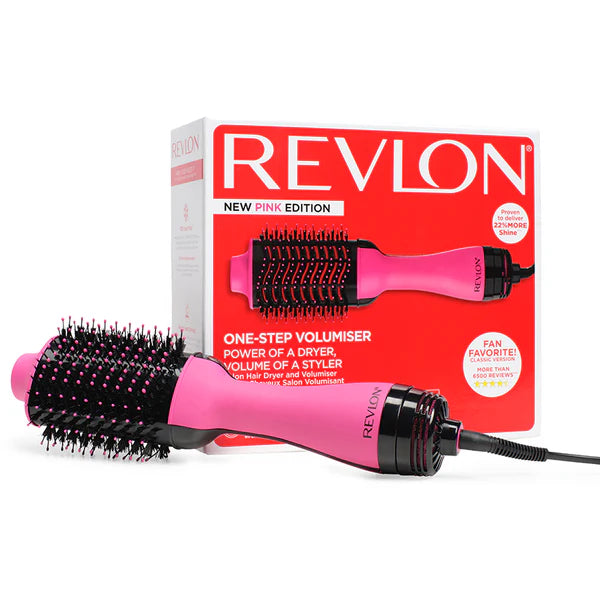 Revlon One Step Volumiser Brush Pink