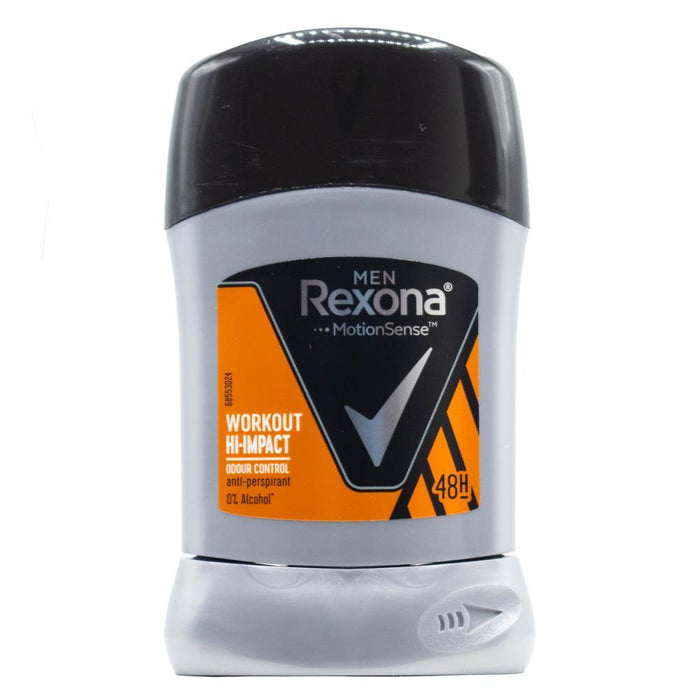 Rexona 40g Antiperspirant Men 48h Motion Sense Workout Hi Impact Odour Control