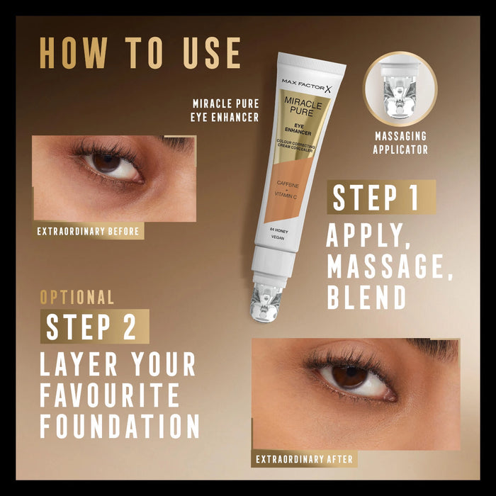 Max Factor Miracle Pure Eye Enhancer 04 Honey