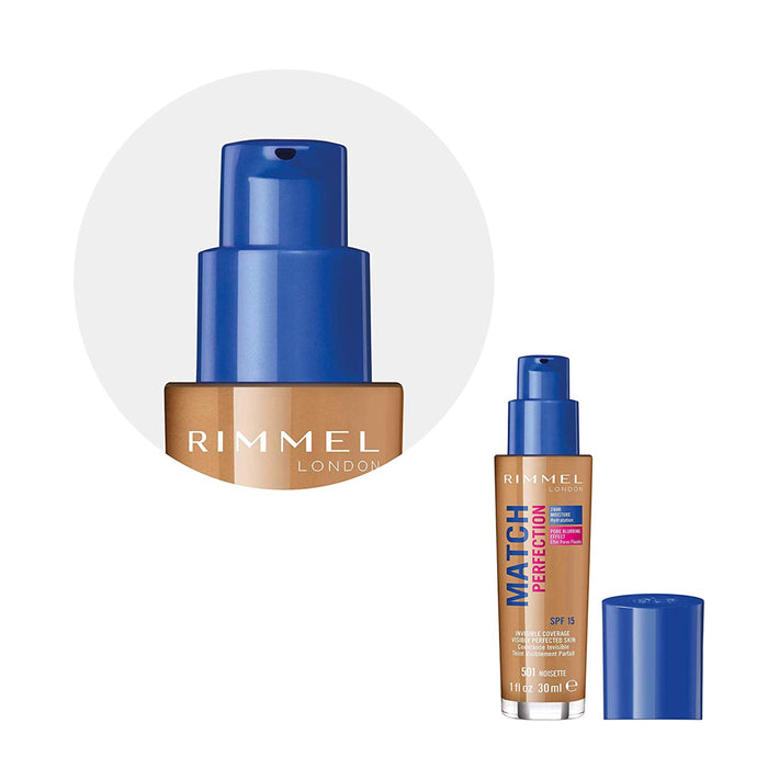 Rimmel Match Perfection Foundation 501 Noisette