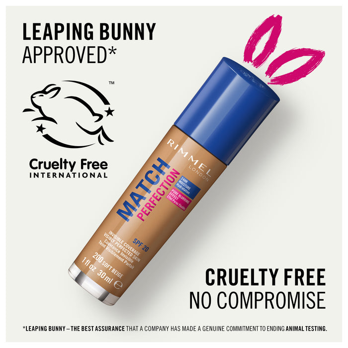 Rimmel Match Perfection Foundation 200 Soft Beige
