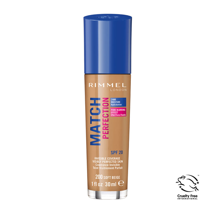 Rimmel Match Perfection Foundation 200 Soft Beige