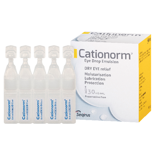 Cationorm Prefilled Single Dose 30x4ml