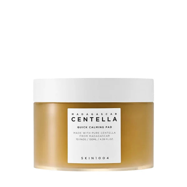 Skin1004 Madagascar Centella Quick Calming Pad 70Pads/130Ml.