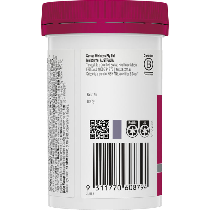 Swisse Ultivite Women's 50+ Multivitamin 90 Tablets