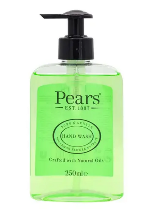 Clean Pear Hand Pears Hand Wash Pure & Gentle with Lemon Flower Extract 250ml — Giant ...