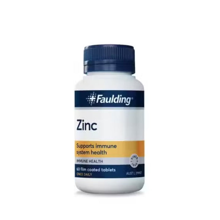 Faulding Remedies Zinc Support 60 Tablets