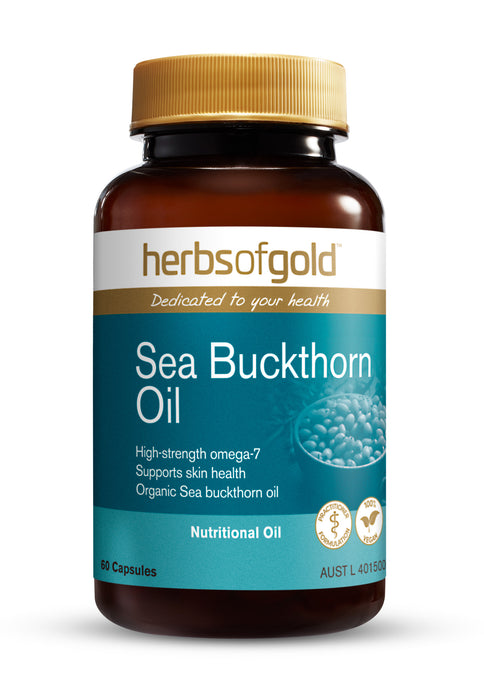 Herbs Of Gold Sea Buckthorn Oil 60 Capsules