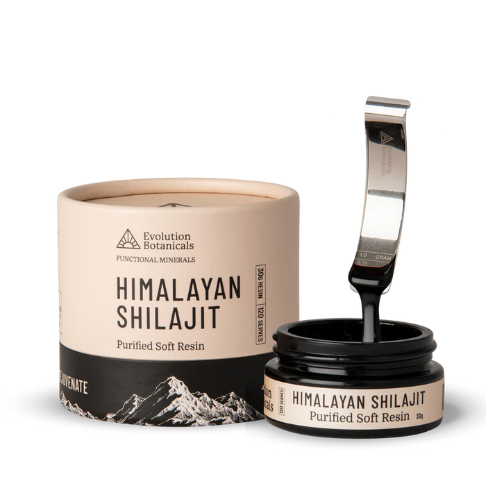 Evolution Botanicals Himalayan Shilajit Purified Soft Resin 30g.