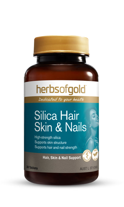 Herbs Of Gold Silica Hair Skin & Nails 30 Tablets