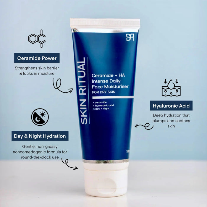 Skin Ritual Ceramide + HA Intense Moisturiser 100g