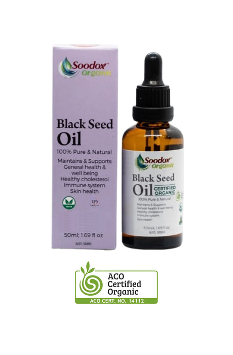 Soodox Organic Black Seed Oil 50ml