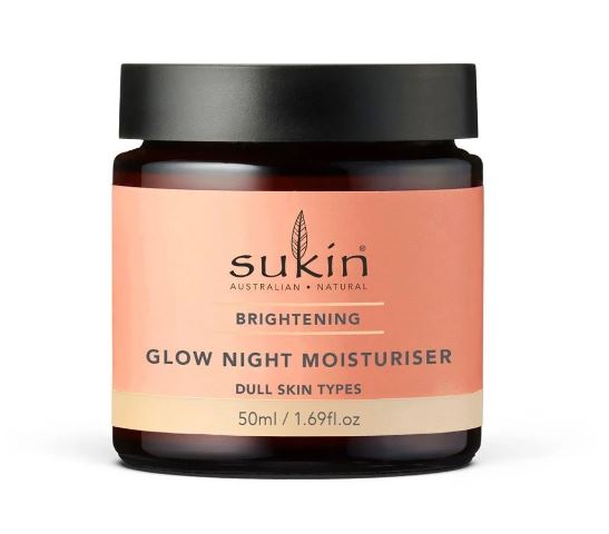 Sukin Brightening Glow Night Moisturiser 50ml