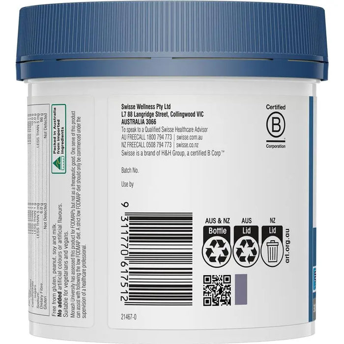 Swisse Prebiotic Fibre Powder 210g
