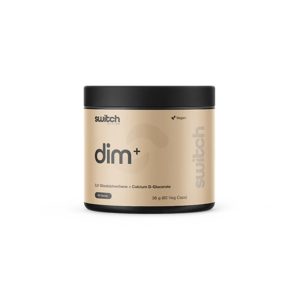 Switch Nutrition DIM+ Diindolylmethane+Calcium D-Glucarate 60 Capsules ...