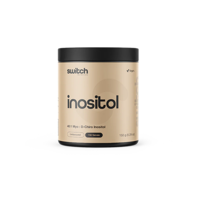 Switch Nutrition Inositol 40:1 MYO D-Chiro Inositol 150g.