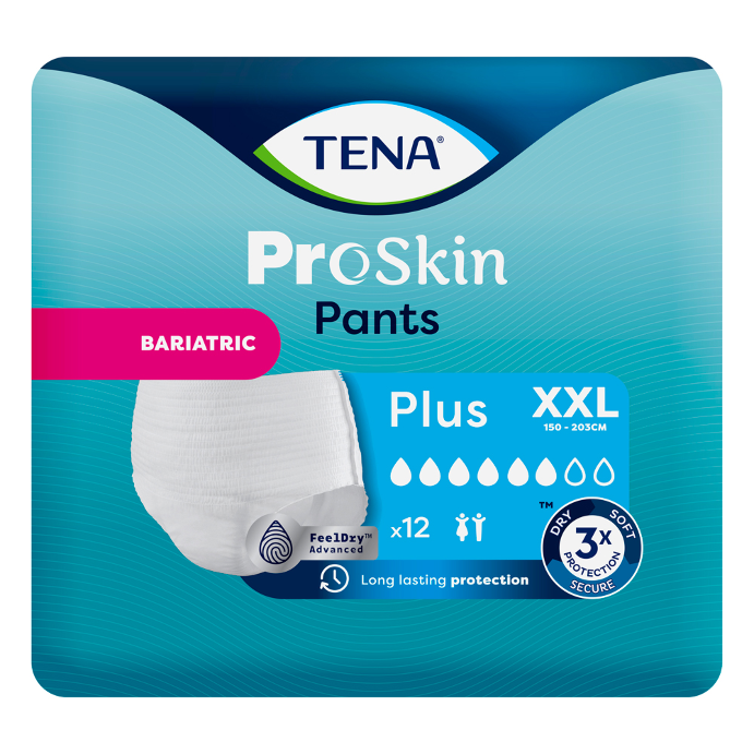 TENA Pant Plus XXL 12 Pack