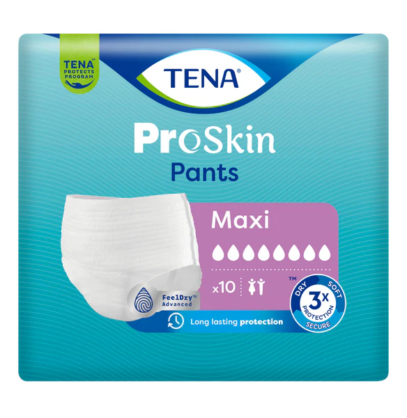 TENA Pants Maxi Medium 10 Pack