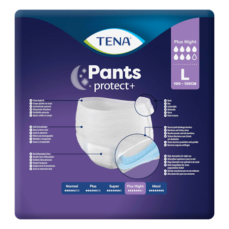 TENA Pants Night Large 12 Pack