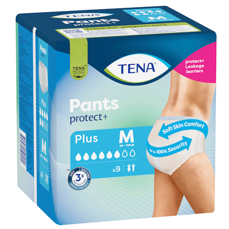 TENA Pants Plus Medium 9 Pack
