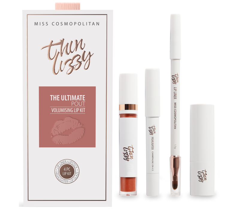 Thin Lizzy The Ultimate Pout Volumising Lip Kit Miss Cosmopolitan