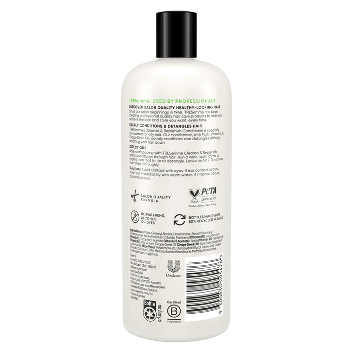 Tresemme Cleans & Replenish Conditioner 750ml