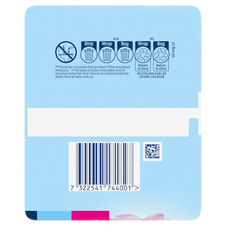 Tena Pads Extra Standard Length 24 Pack
