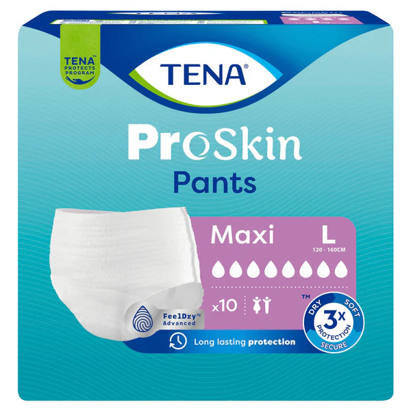 Tena Pant Proskin Maxi Extra Large 10 Pack