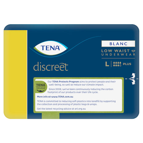 Tena Pants Discreet White Large 10 Pack