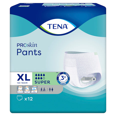 Tena ProSkin Pants Super Extra Large 12 Pack