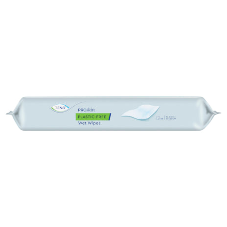 Tena Wet Wipes Plastic Free 48 Pack