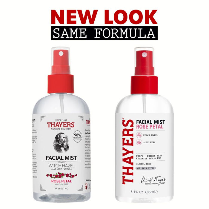 Thayers Facial Mist Toner Witch Hazel Rose Petal 237ml.