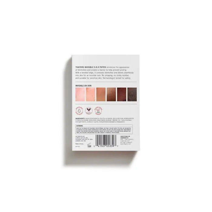 Thayers Invisible SOS Patch 22pk
