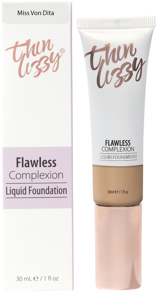 Thin Lizzy Flawless Complexion Liquid Foundation Miss Von Dita