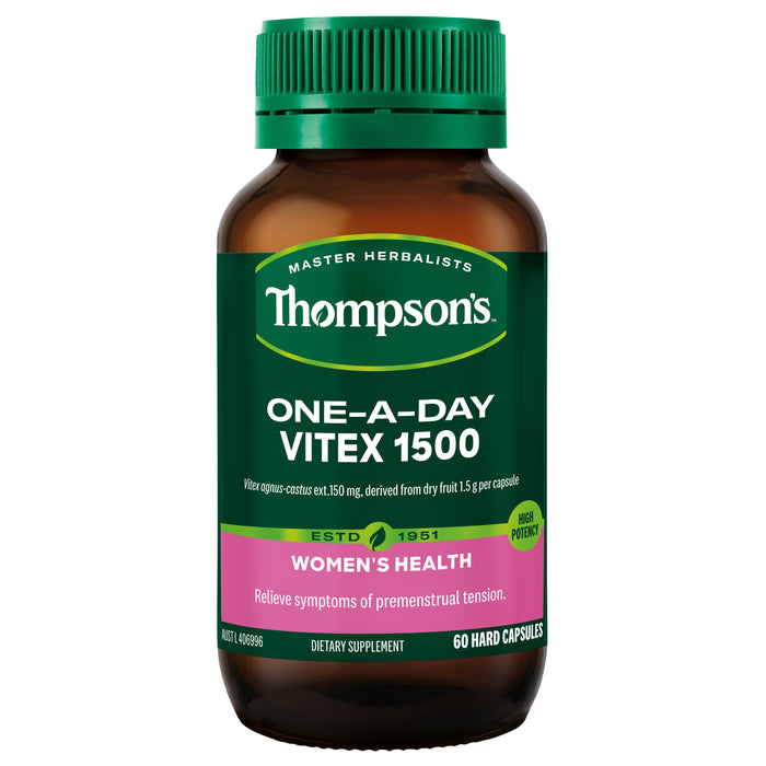 Thompson's One-a-day Vitex 1500mg 60 Capsules