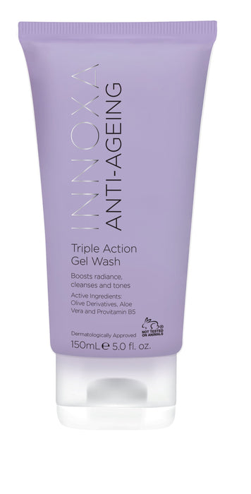 Innoxa Anti-Ageing Triple Action Gel Wash 150ml