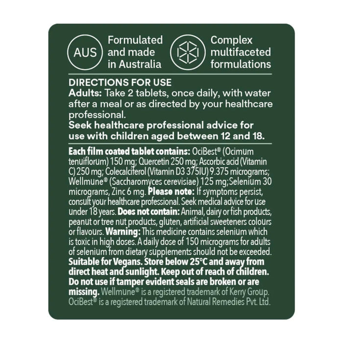 Ultra Nature Immune Defence 30 Tablets.