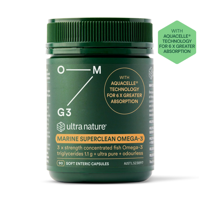 Ultra Nature Marine Superclean Omega-3 90 Capsules