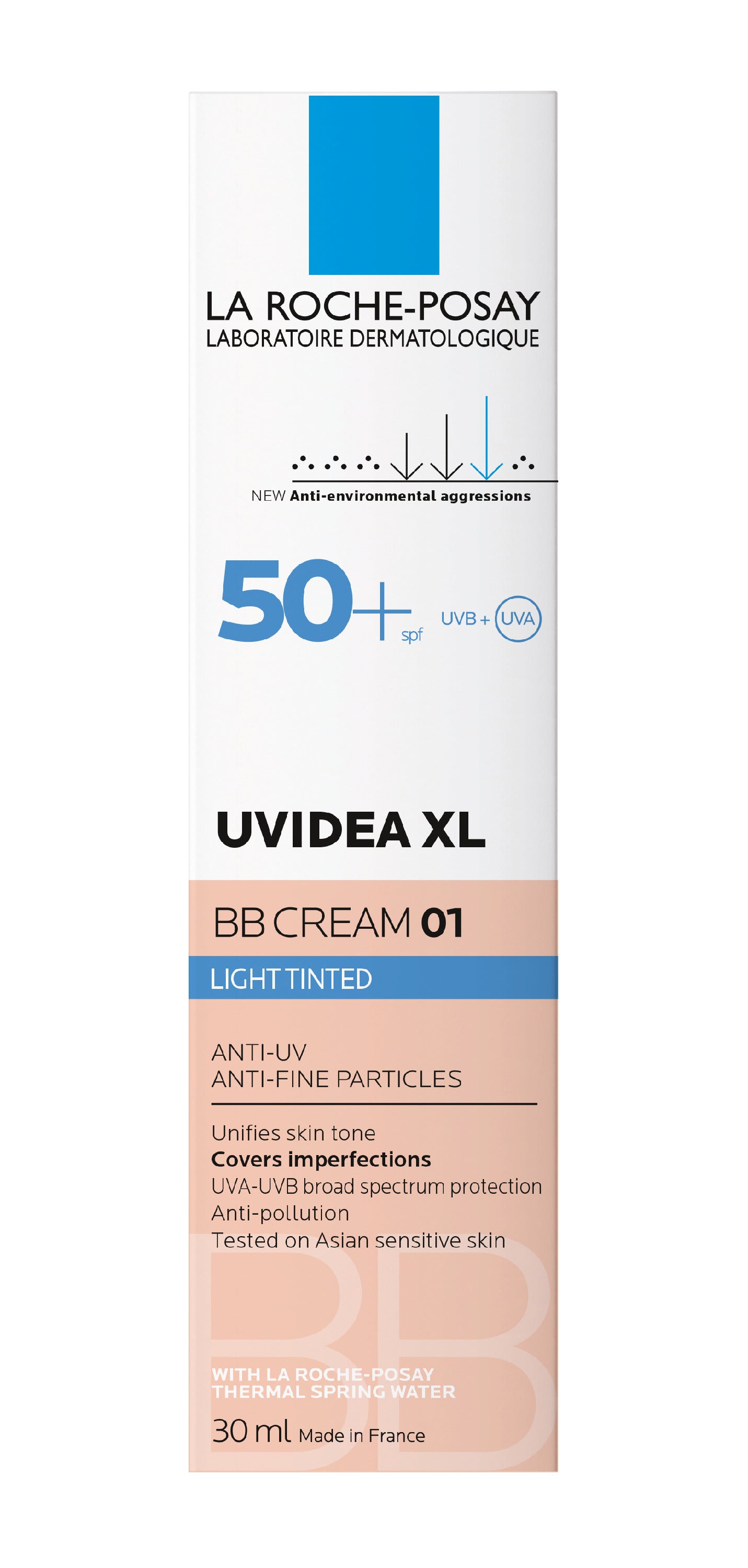 La Roche-Posay Uvidea BB Cream Shade 01 Light 30ml — Giant Chemist