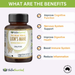 Nutra Nourished Organic Lions Mane Mushroom Powder 120 Capsules.