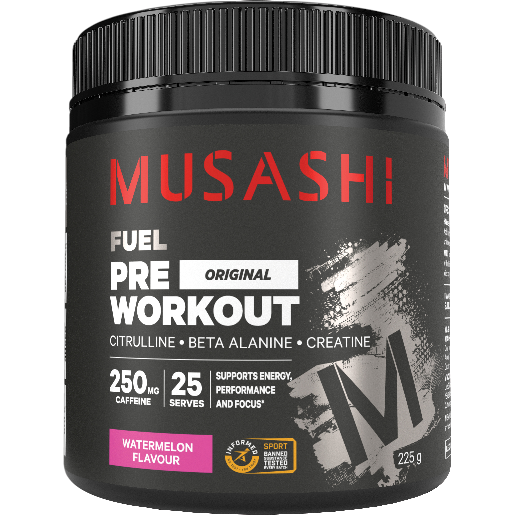 Musashi Pre Workout Amino Acid Watermelon 225g