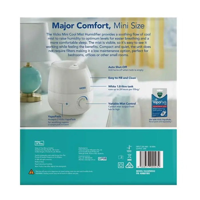 Vicks Mini Filter Free Humidifier.