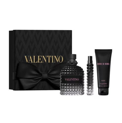 Valentino Born In Roma EDT 100ml + EDT 10ml & Shower Gel  75ml Gift Set
