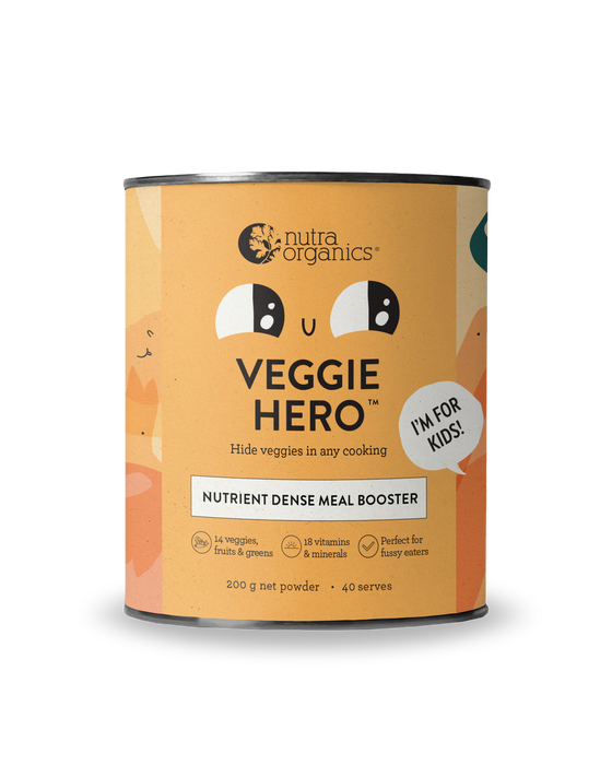 Nutra Organics Kids Veggie Hero Meal Booster 200g