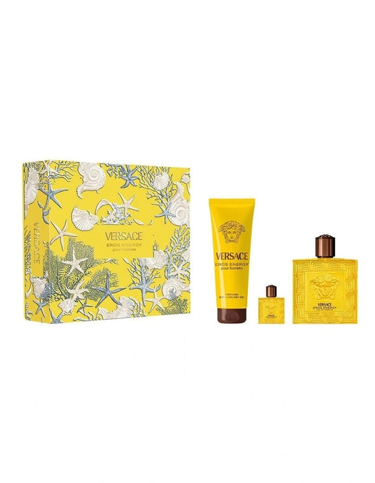 Versace Eros Energy Pour Homme EDP 100ml+EDP15ml & Shower Gel 150ml Gift Set